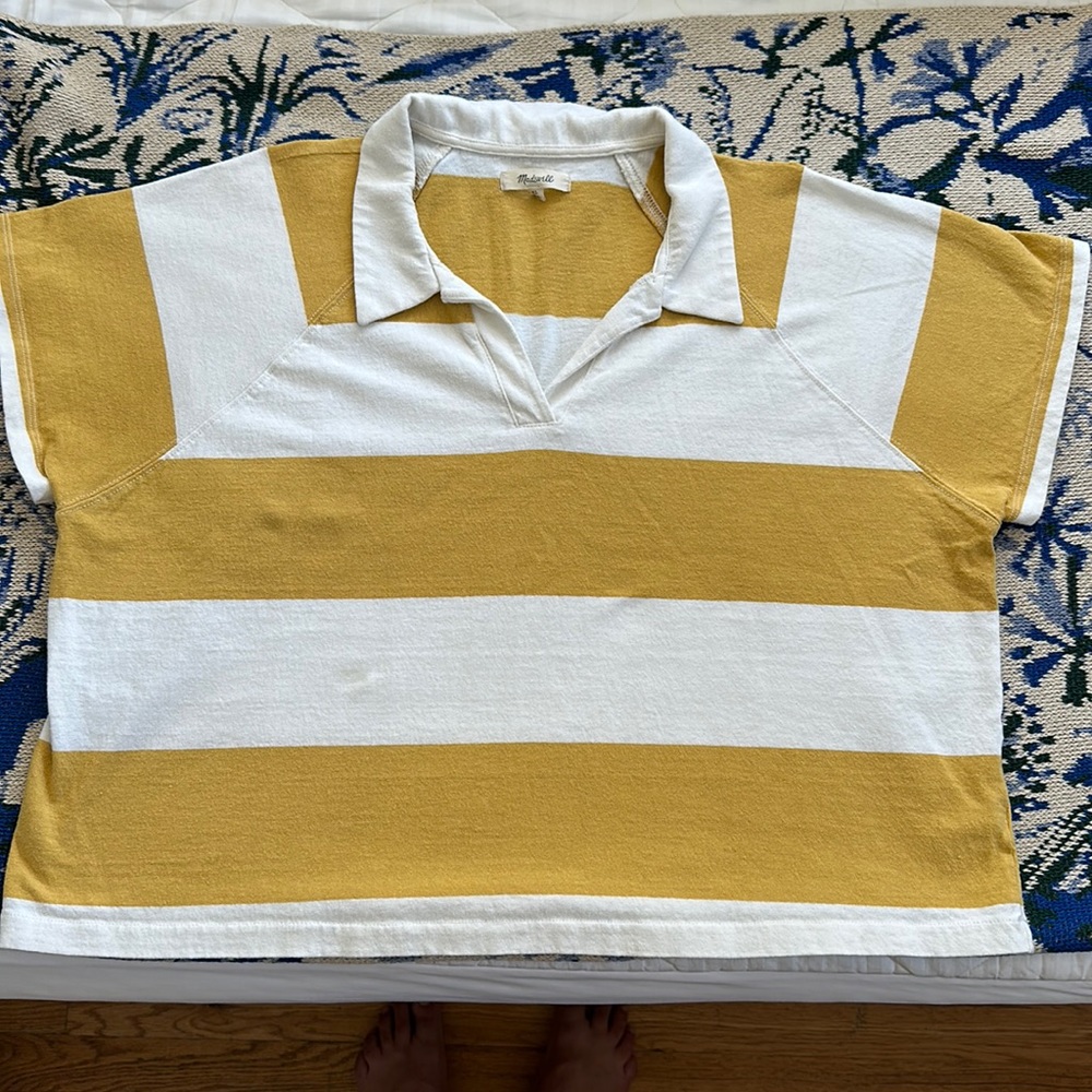 Madewell Cropped Polo